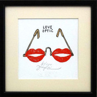   PRODÁNO.  Jiří Slíva - Love optic - grafika